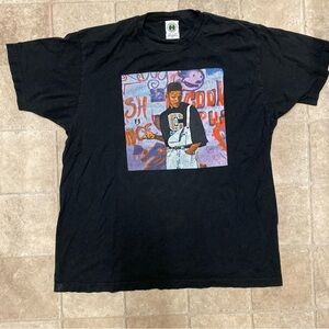 Cross Colours Will Smith T-Shirt XL Measurement Black Good Condition